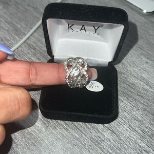 Costume ring jewelry crystals